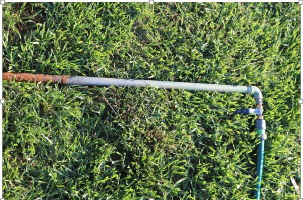 Water Lance using garden hose