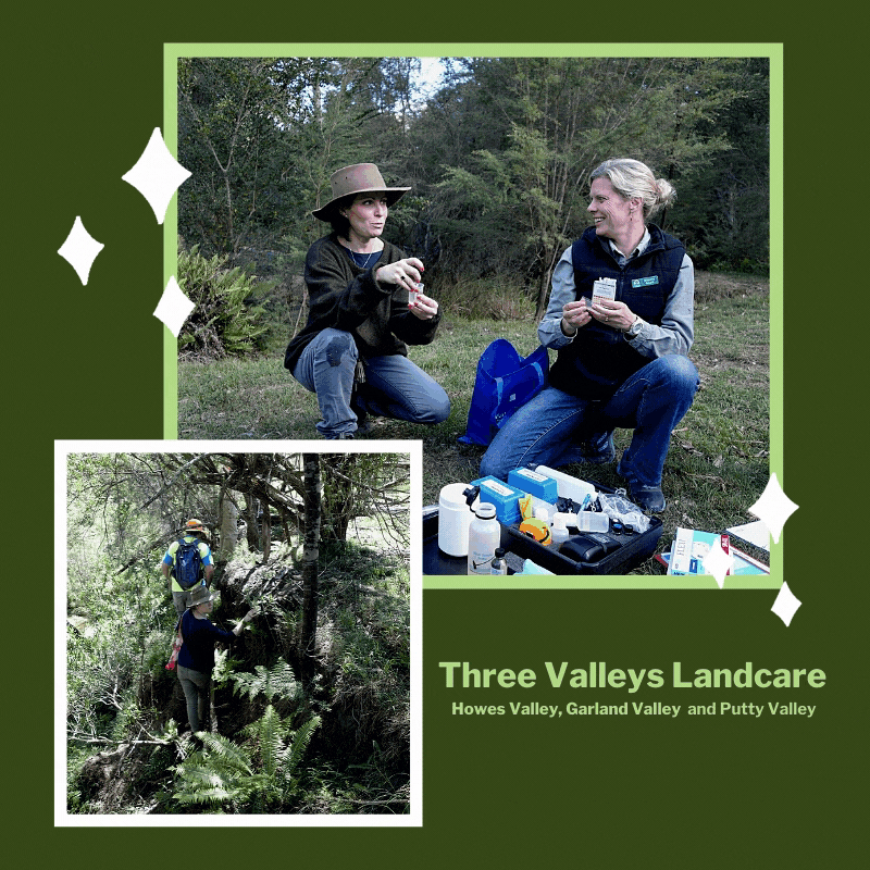 Three Valleys Landcare - Howes Valley, Garland Valley and Putty Valley