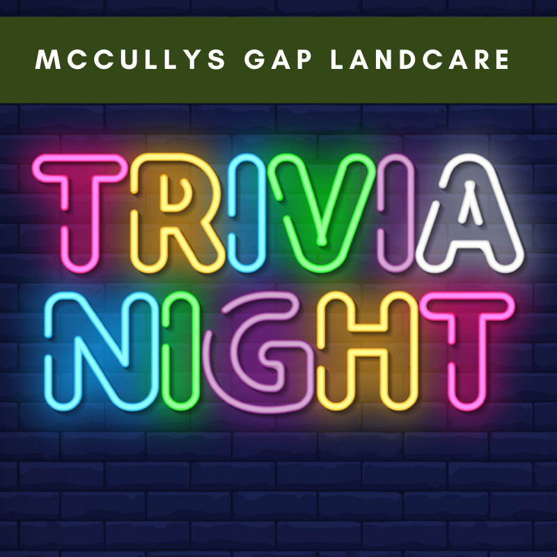 McCullys Gap Landcare trivia night