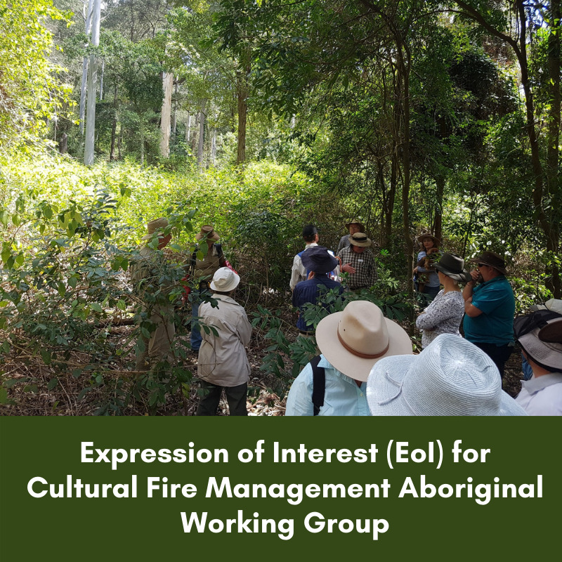 Expression of Interest (EoI) for Cultural Fire Management Aboriginal Working Group