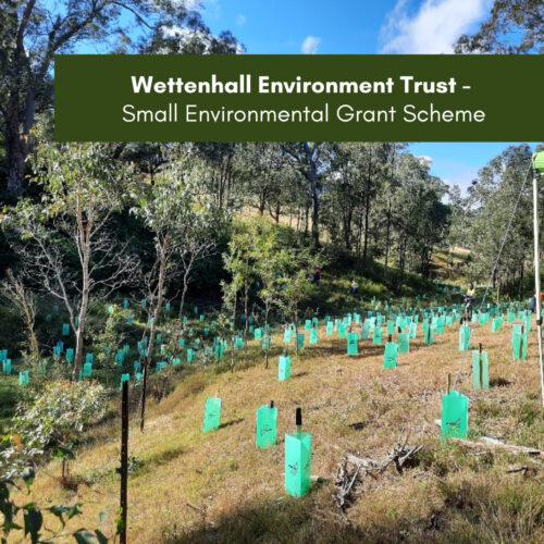 Wettenhall Environment Trust – Small Environmental Grant Scheme