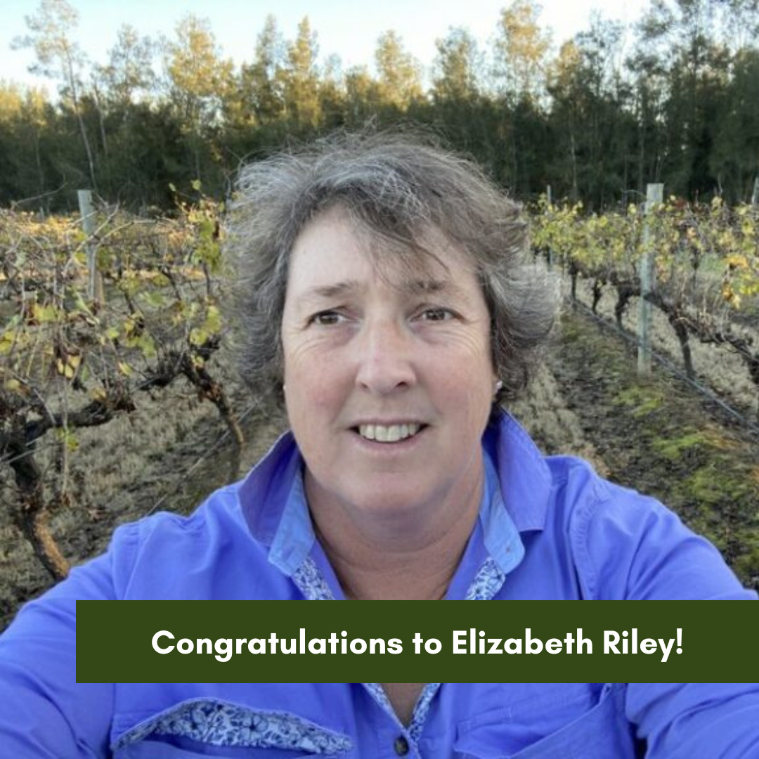 Congratulations to Elizabeth Riley
