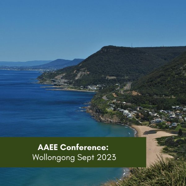 AAEE Conference – Wollongong Sept 2023