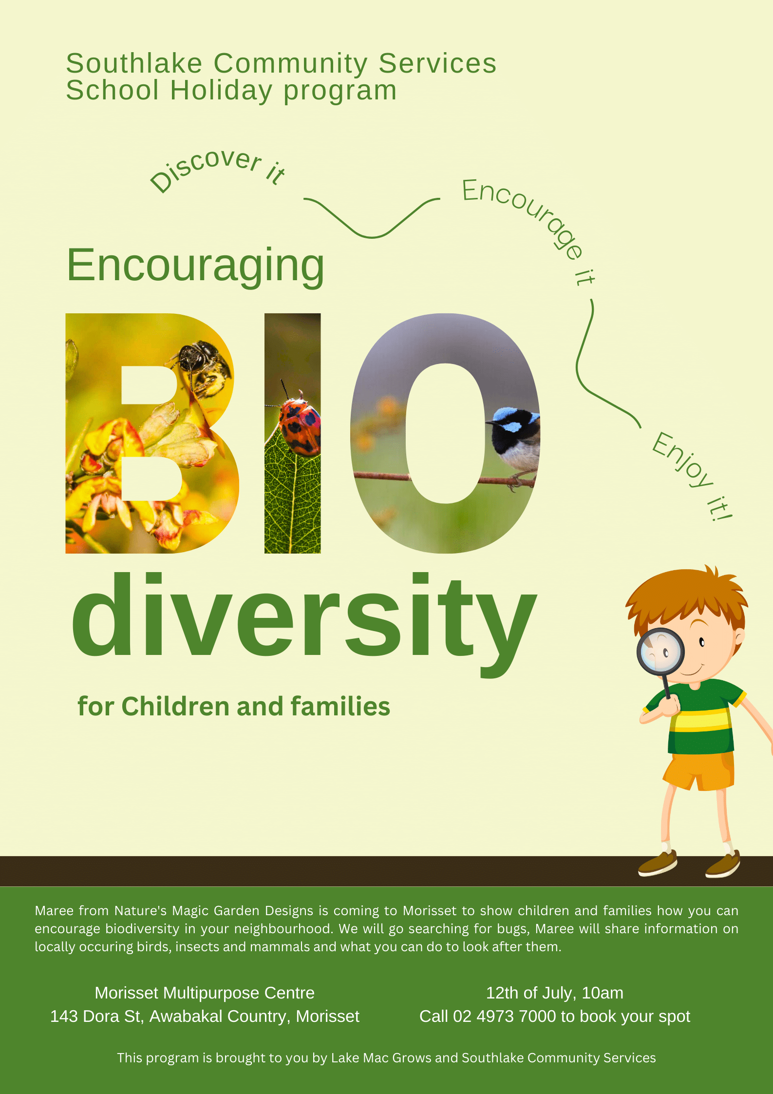 Encouraging Biodiversity Flyer