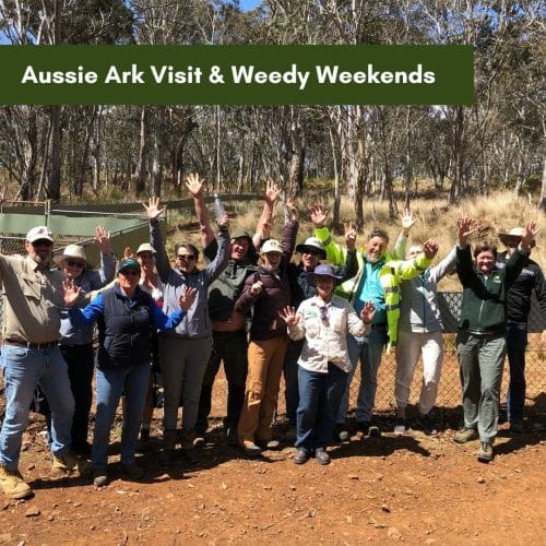 Aussie Ark Visit & Weedy Weekends coming in 2024