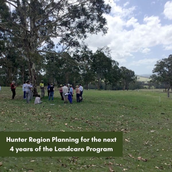 Hunter Region Planning for the next 4 years of the Landcare Program