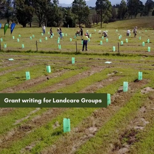 Grant Writing for Landcare Groups 